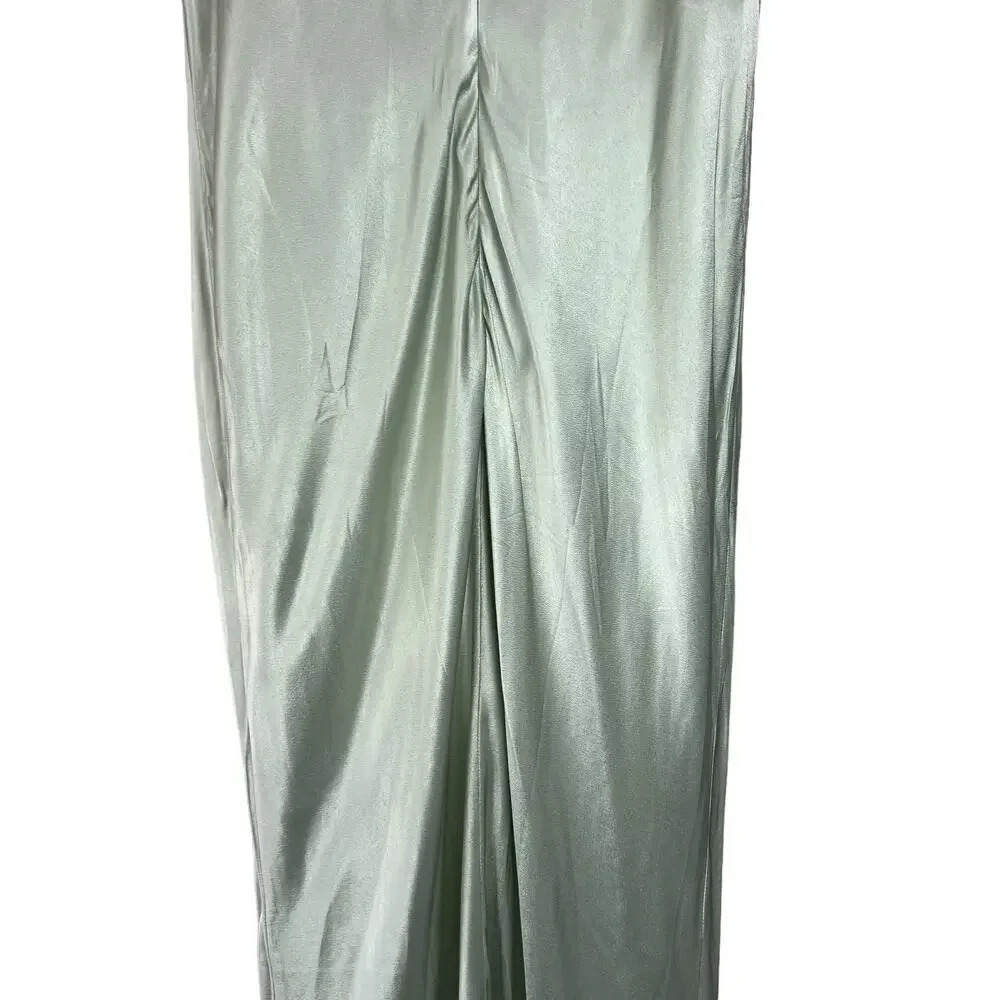 Stone Cold Fox x Revolve Mikayla Gown in Sage XL - Picture 9 of 14